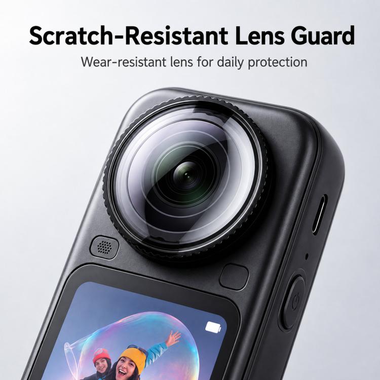 Insta360 X6 PC Lens Protector High-Definition Optical Scratch-Resistant Lens Cap