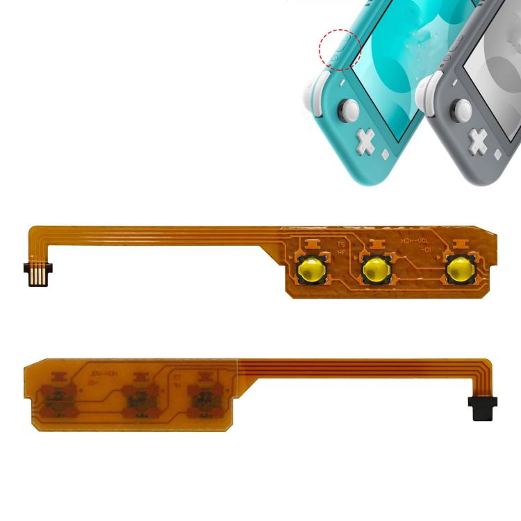 Replacement Power Volume Button Flex Cable Ribbon Wire Circuit