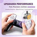 For PS5 Controller GINFULL Gen 4 Hall Effect Joystick Replacement 3D Analog Module & Cap