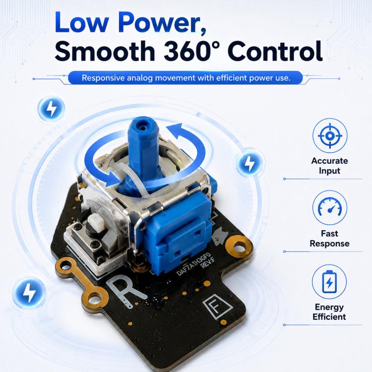 For Steam Deck TMR Electromagnetic Joystick Module Analog Stick