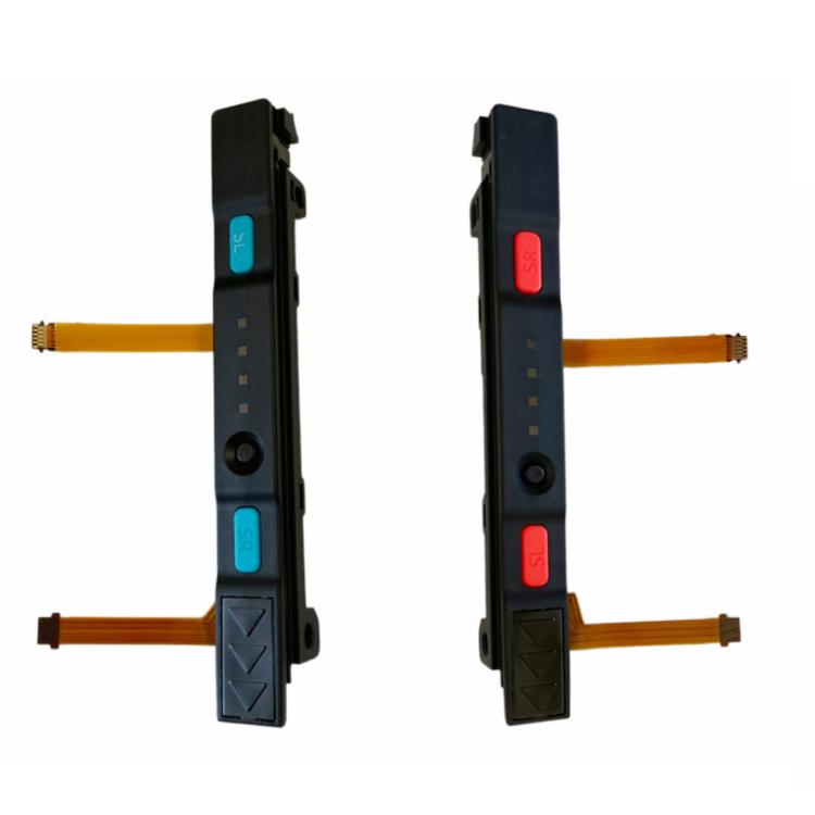 For Switch Joy-Con Slider Rail Flex Cable Assembly with SL SR Buttons — Right Side - Red