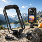 For Insta360 X6 Frame Cage Drop-Resistant Protective Case Shel with 1/4-inch Mount Adapter