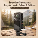For Insta360 X6 Frame Cage Drop-Resistant Protective Case Shel with 1/4-inch Mount Adapter
