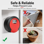 Key Lock Box Waterproof 4 Digit Combination Security Storage Case — view 20
