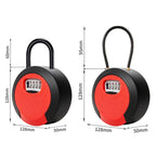 Key Lock Box Waterproof 4 Digit Combination Security Storage Case — view 22