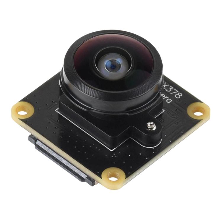 IMX378-190 12.3MP Fisheye Lens Camera 190-Degree FOV Rolling Shutter For Raspberry Pi Series Boards