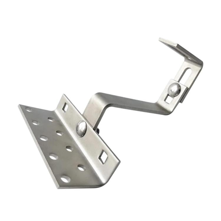 Stainless Steel Solar Mounting Hook Height Adjustable Tile Roof Hook For Glazed Tile