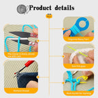 Crochet Kit for Beginners with 18 Colors Yarn Dual Layer Storage Bag, 105 In 1 — view 5
