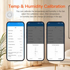 Tuya Smart Temperature & Humidity Sensor Real-Time Remote Alarm Thermometer Hygrometer — view 3