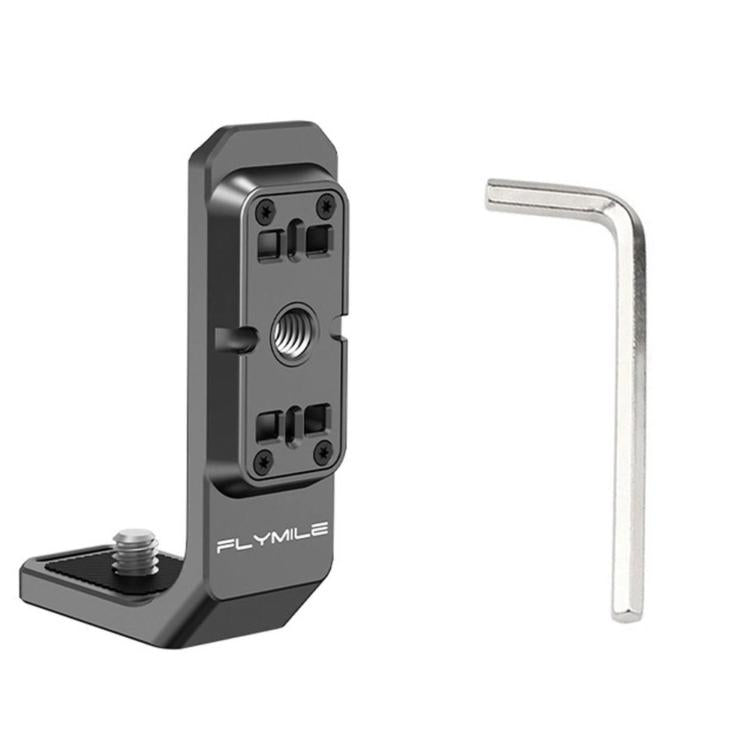 For Insta360 X6 Flymile L-Plate Quick-Release Horizontal Vertical Shooting Adapter Bracket — view 2