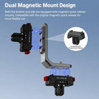 For Insta360 X6 Flymile L-Plate Quick-Release Horizontal Vertical Shooting Adapter Bracket — view 4