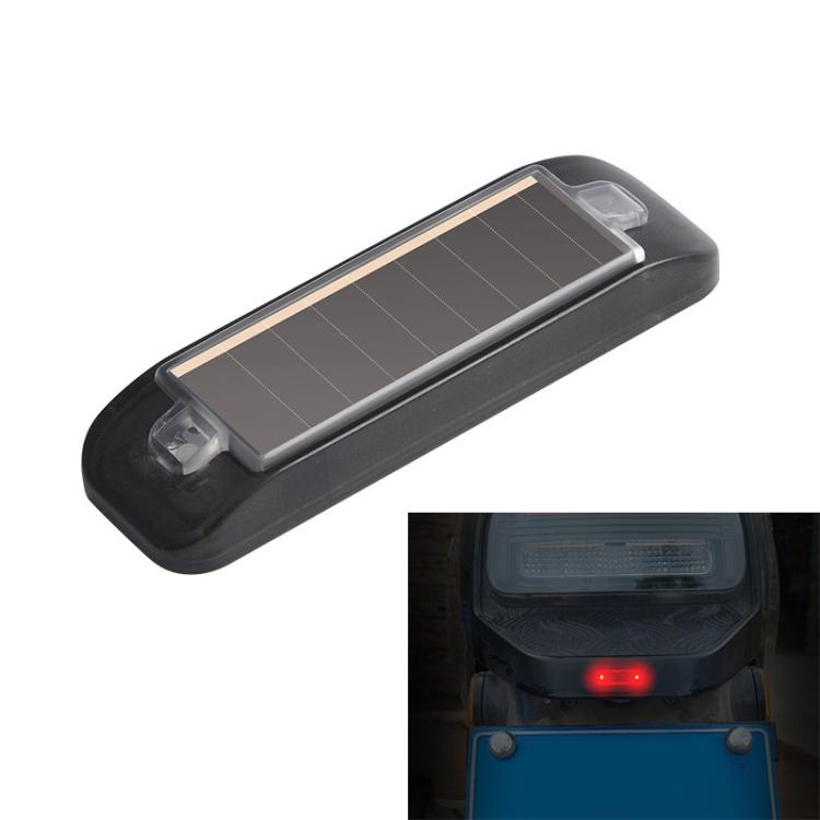 Solar Car Warning Light Waterproof Wireless Anti Collision Strobe Light — Blue Light