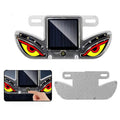 Solar Powered Eagle Eye Strobe Warning Light Wireless RGB Anti-Collision Emergency Flasher Lamp
