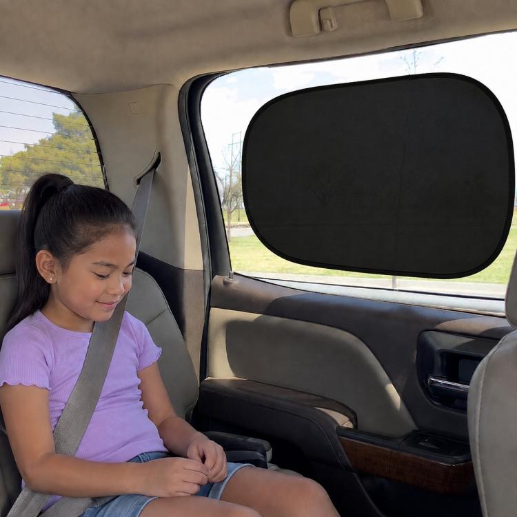 Car PVC Mesh Electrostatic Sunshade — 2 Translucent Films