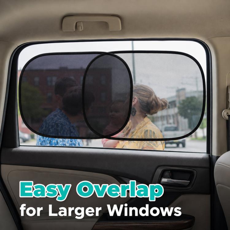 Car PVC Mesh Electrostatic Sunshade