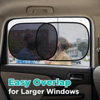 Car PVC Mesh Electrostatic Sunshade
