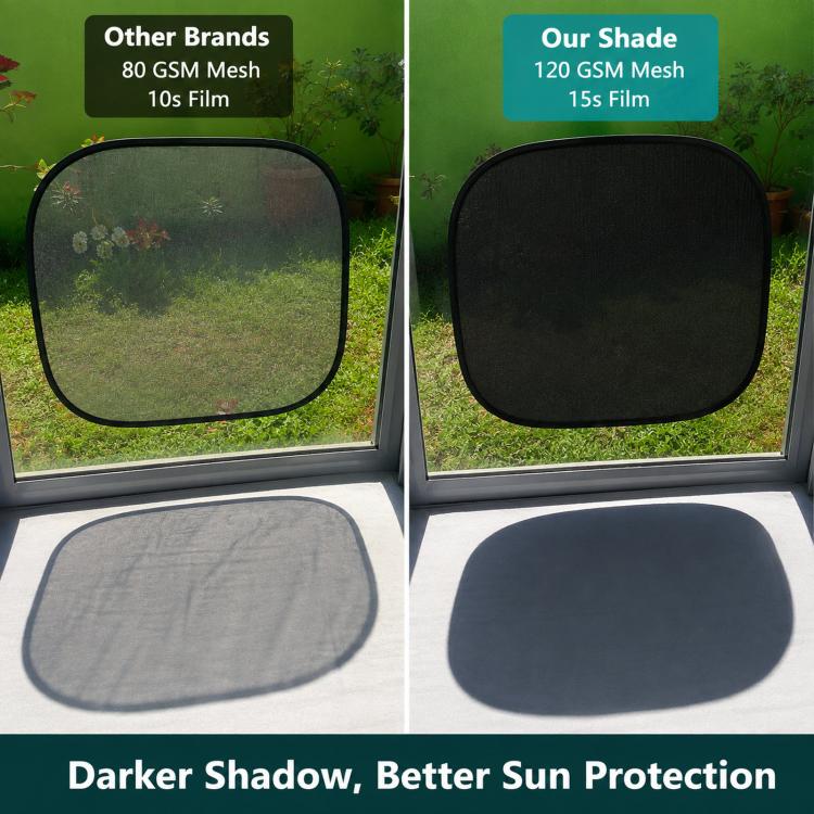 Car PVC Mesh Electrostatic Sunshade