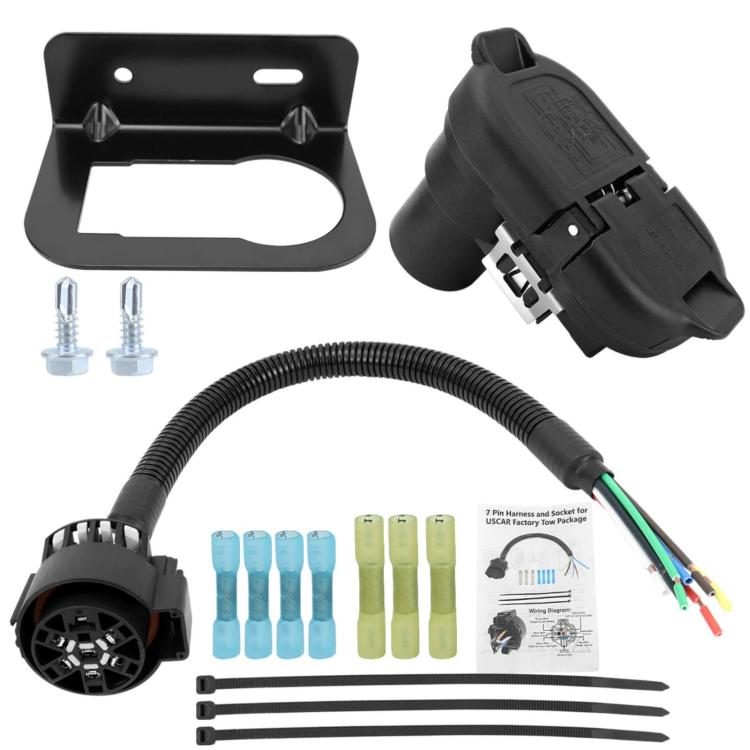 7-Pin Trailer Retrofit Plug Harness Connector Kit — view 6