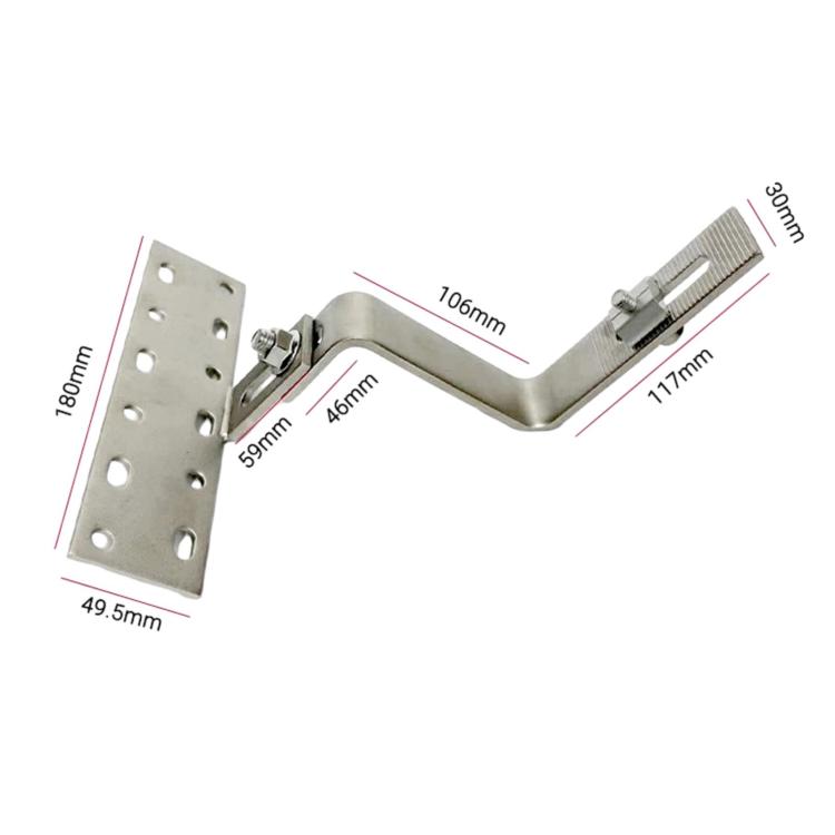 Stainless Steel Adjustable Solar PV Hook