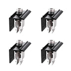 Aluminum Alloy Solar Panel Mid Clamp PV Panel End Clamp Fixture