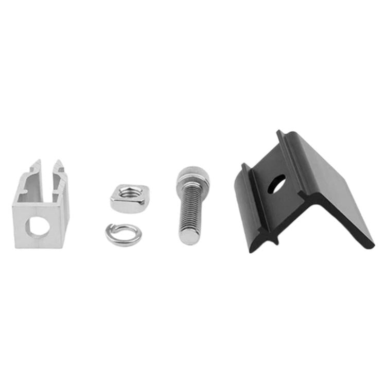 Aluminum Alloy Solar Panel Mid Clamp PV Panel End Clamp Fixture