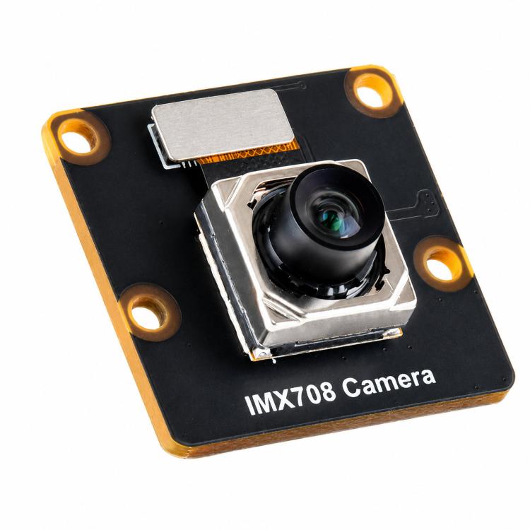 Waveshare IMX708 12MP Autofocus Camera 79.8-degree FOV Compatible with Raspberry Pi Series Boards