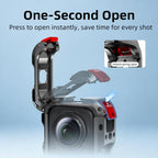 For Insta360 X6 Snap-On Rabbit Cage Protective Case Frame Shockproof Cover — view 5