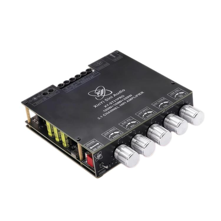 ST21PRO Bluetooth Digital Amplifier Board 2.1 Channel 100W X 2 + 200W Subwoofer — All-in-one Without Casing