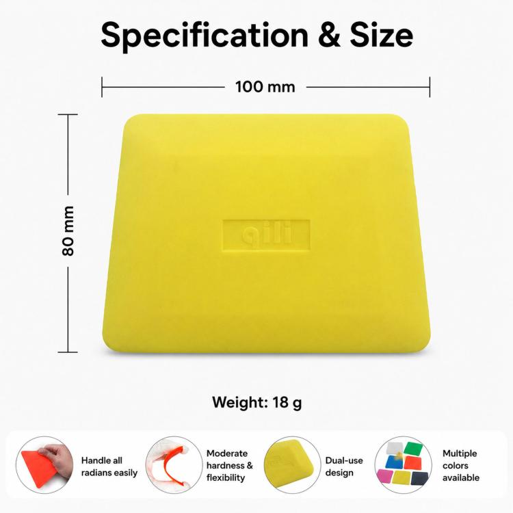 qili Car Window Tinting Tools Trapezoidal Film Thin Trimming Scraper