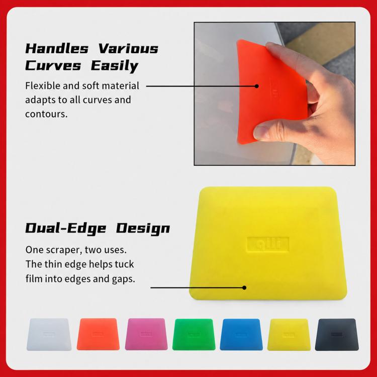 qili Car Window Tinting Tools Trapezoidal Film Thin Trimming Scraper