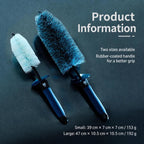 Qili Car Cleaning Brush With Extra Soft Bristle For Wheel Cleaning — view 5