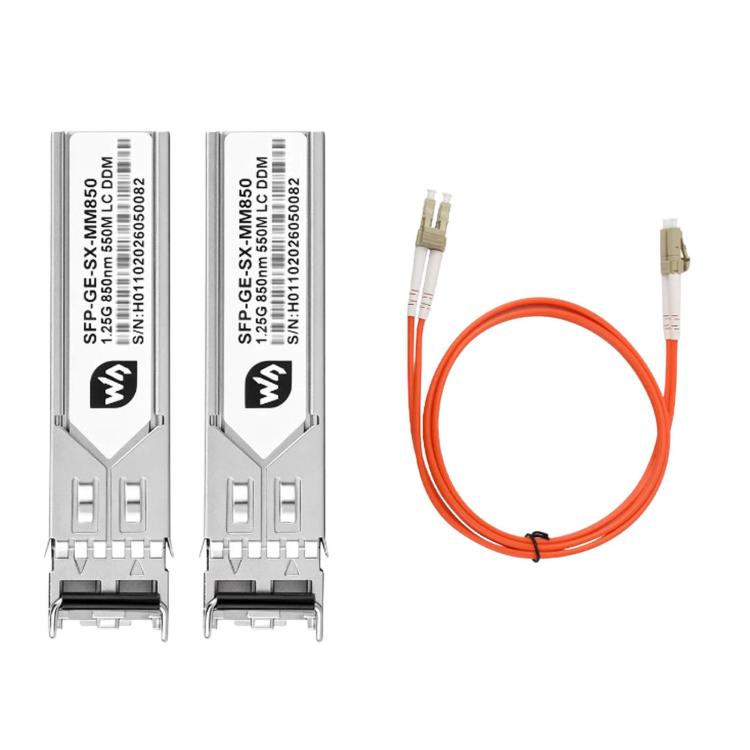WAVESHARE Gigabit SFP Optical Transceiver With LC Connector Supports Hot-Swappable Operation Plug-And-Play