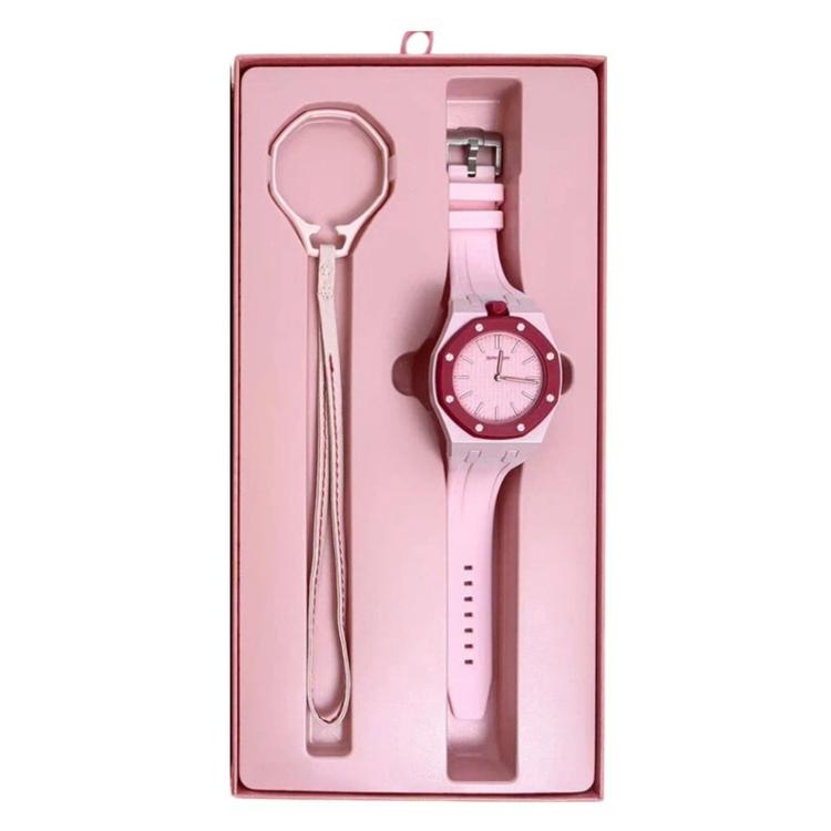 SANDA 9525 Unisex Quartz Watch 2 in 1 Convertible Wristwatch — Mint Ice