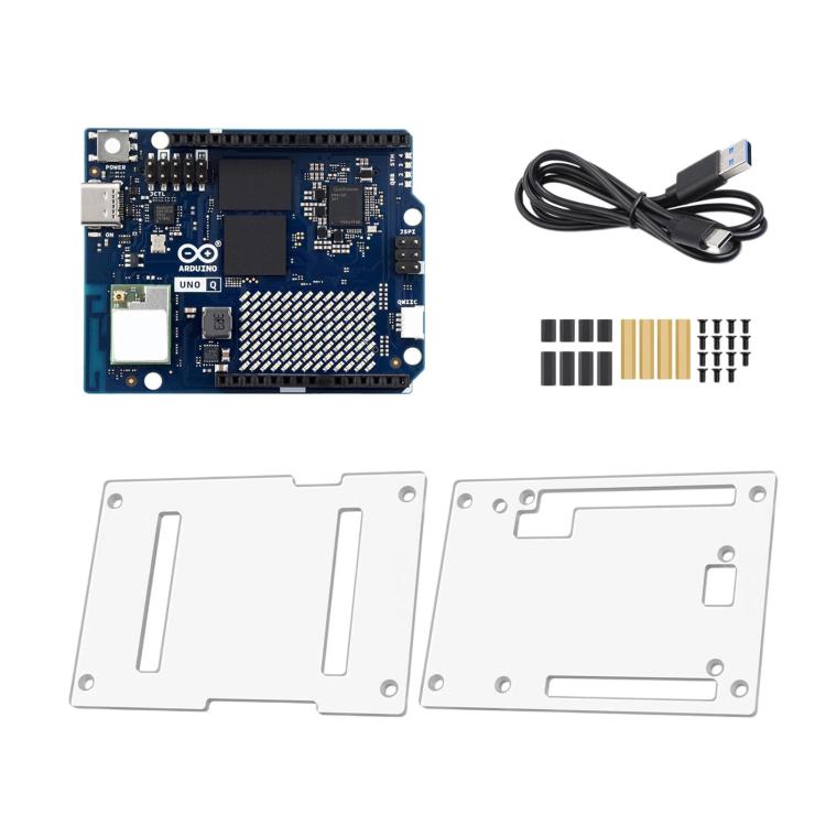 WAVESHARE For Arduino UNO Q Development Board Enclosure Kit Basic Version — 2GB+16GB