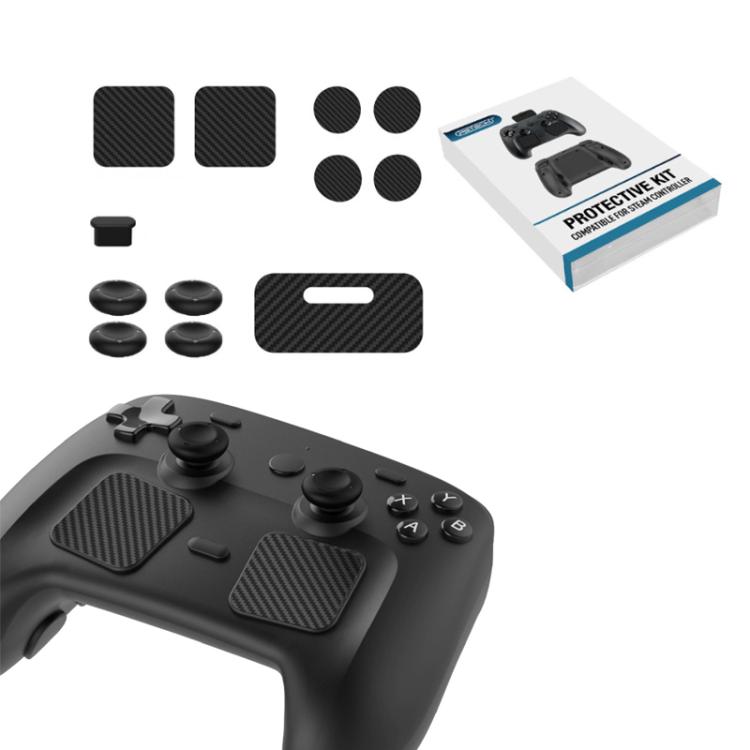 For Steam Controller 2 PGTECH 12-in-1 Protective Kit Accessories Set