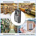 Back Clip 2D Barcode Scanner Wireless Bluetooth QR Code Reader — view 6