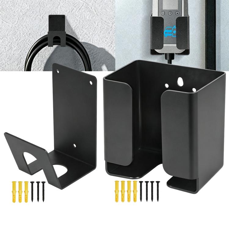 Universal EV Charger Control Box Bracket Holster And Cable Organizer
