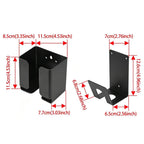 Universal EV Charger Control Box Bracket Holster And Cable Organizer