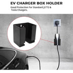 Universal EV Charger Control Box Bracket Holster And Cable Organizer