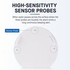 9V Waterproof Portable Sensitive Home Leak Alarm