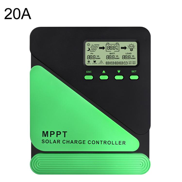 MPPT Solar Charge Controller 12V/24V Auto Recognition With Dual 5V/3A USB Ports