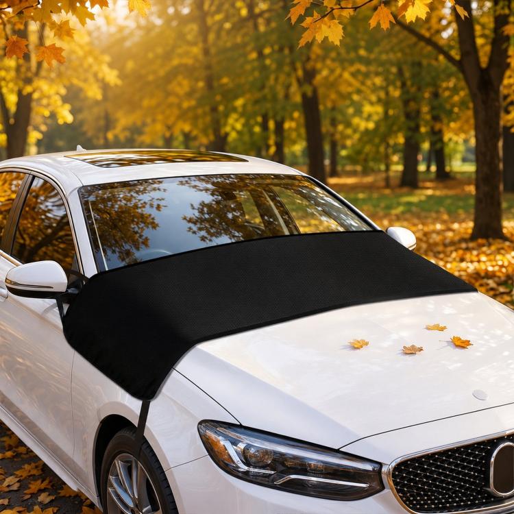 Car Windshield Rain Gutters Prevent Leaf Bird Droppings Dust Cover