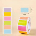 Coding Label Sticker Writable Waterproof Rectangle Sticky Labels