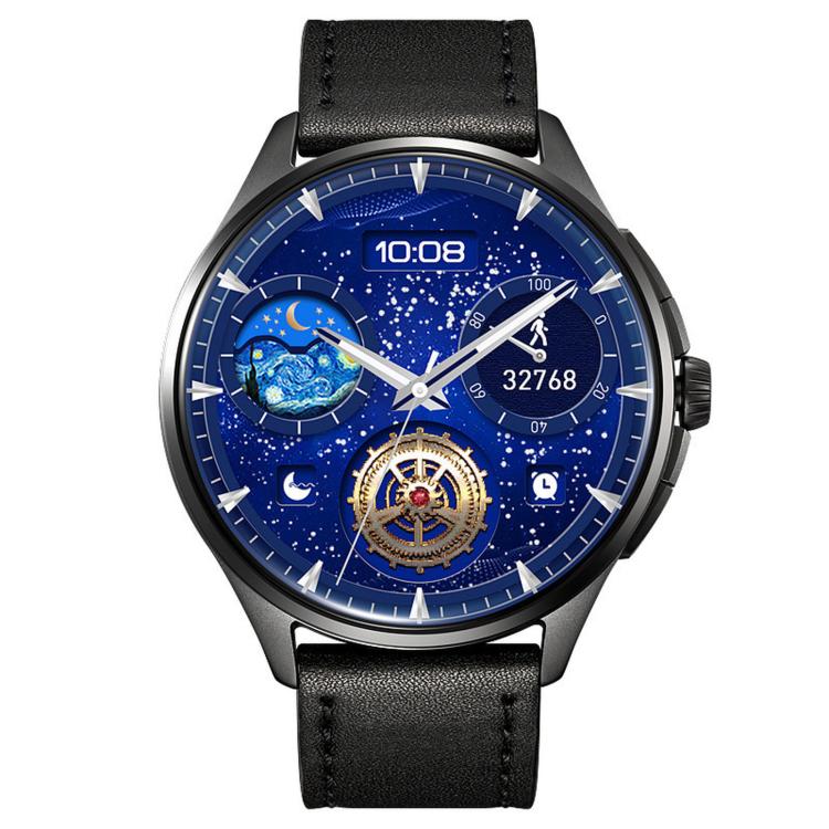 SKMEI S235 Smart Watch Bluetooth Call 1.45 inch HD Touch Screen Heart Rate Blood Oxygen NFC Sports Wristwatch — TPU Strap