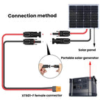 MC4 to XT60if Pure Copper Portable Energy Storage Battery Charging Cable