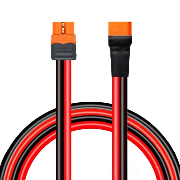XT60if Male/Female Extension Cable 12AWG Mobile Energy Storage Pure Copper Connector