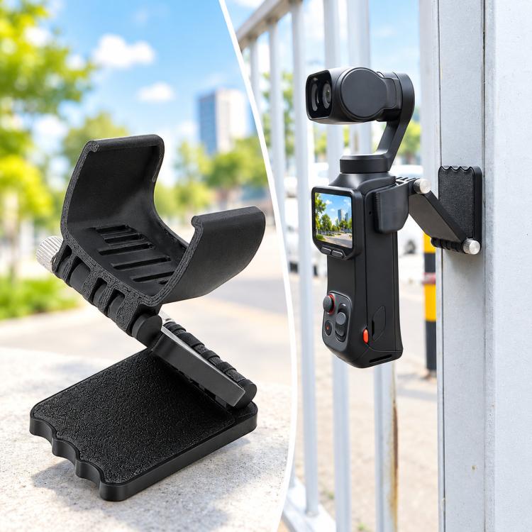 For Insta360 Luna Pro / Ultra Wrap-around Magnetic Mount Holder Adjustable Angle Foldable Hands Free Bracket