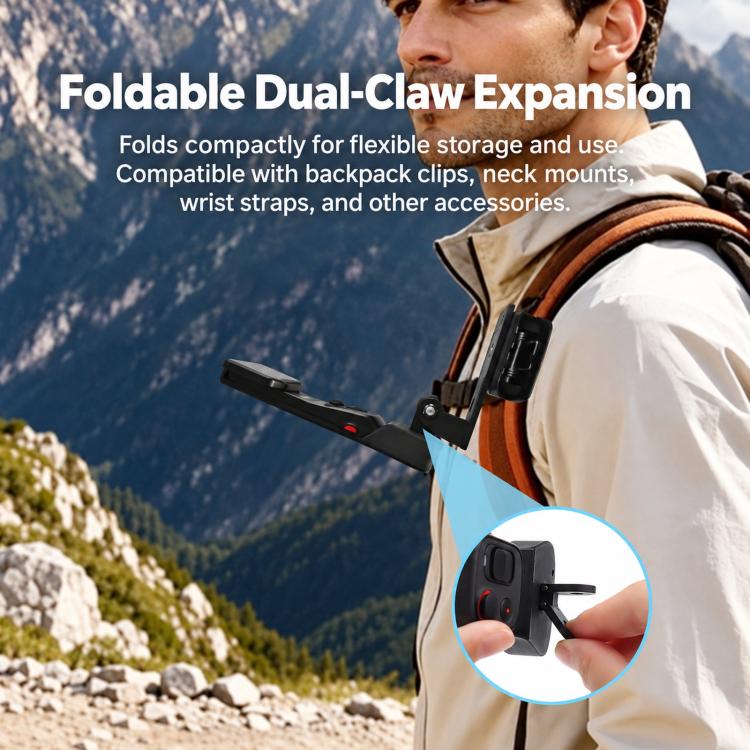 For Insta360 Luna Pro/Ultra Screen Module Quick Release Handle Extension Mount