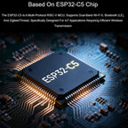 Waveshare ESP32-C5 Mini Dual-Band Wi-Fi 6 Development Board, 240MHz Single-Core Processor