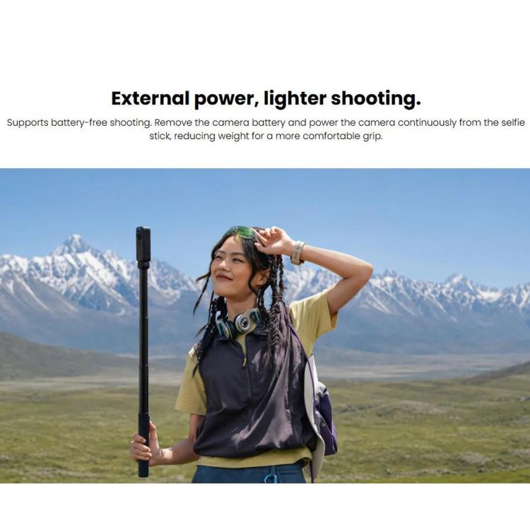 For Insta360 X6 Original Power Selfie Stick